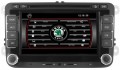 Skoda TMC Europa Navigatie radio met Parrot carkit